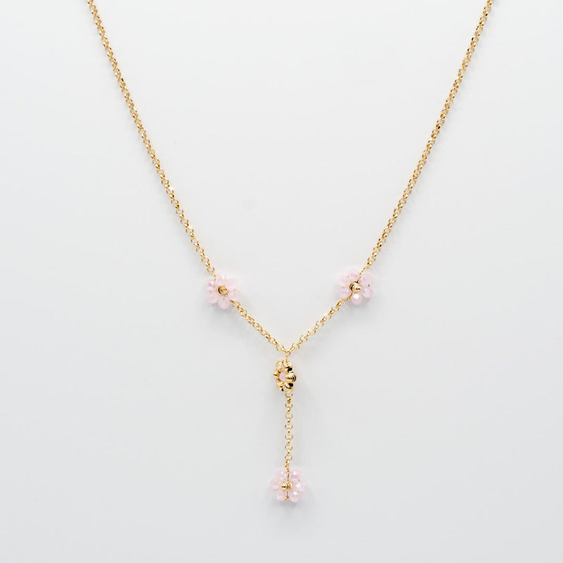 Collana Fiori Rosa - MoreJewels.It